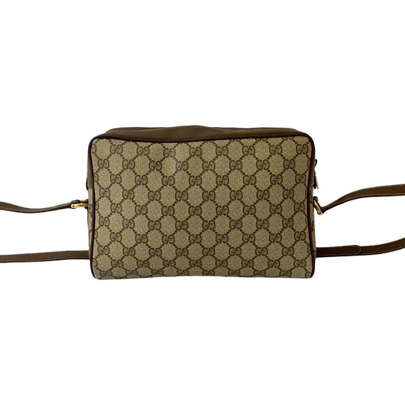 GUCCI Brown Leather Shoulder Bag - Picture 3 of 10